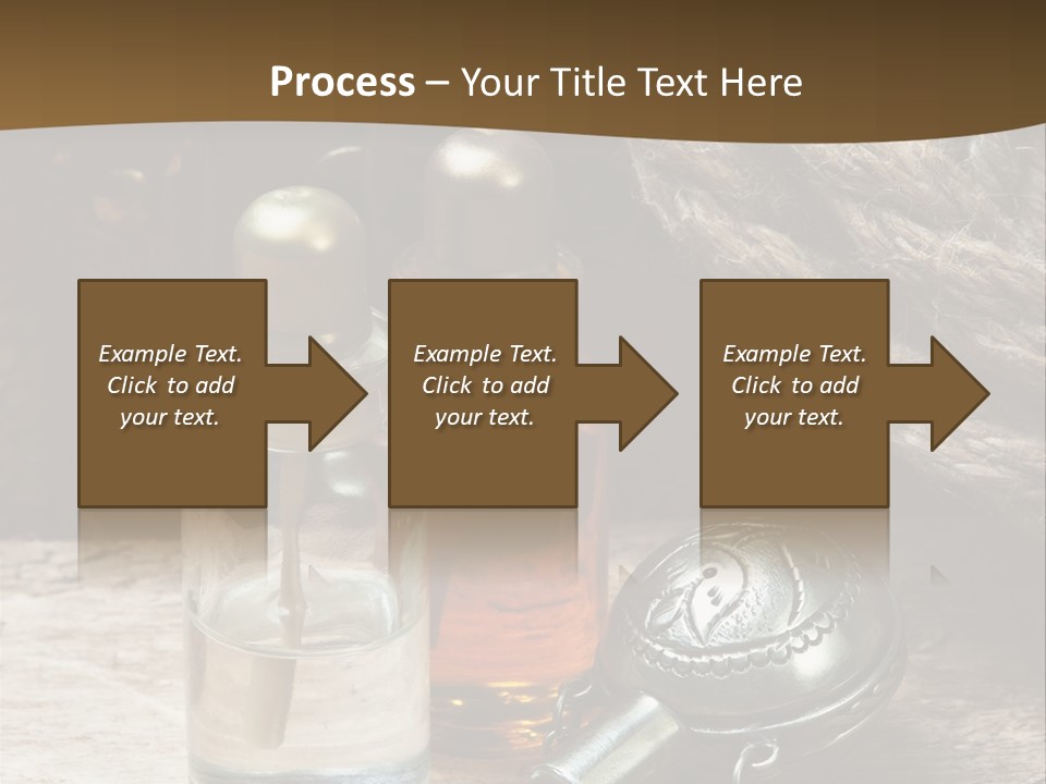 Concepts Glass Close Up PowerPoint Template