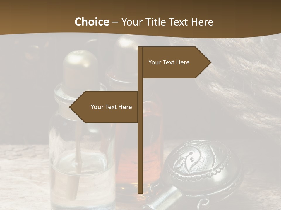 Concepts Glass Close Up PowerPoint Template