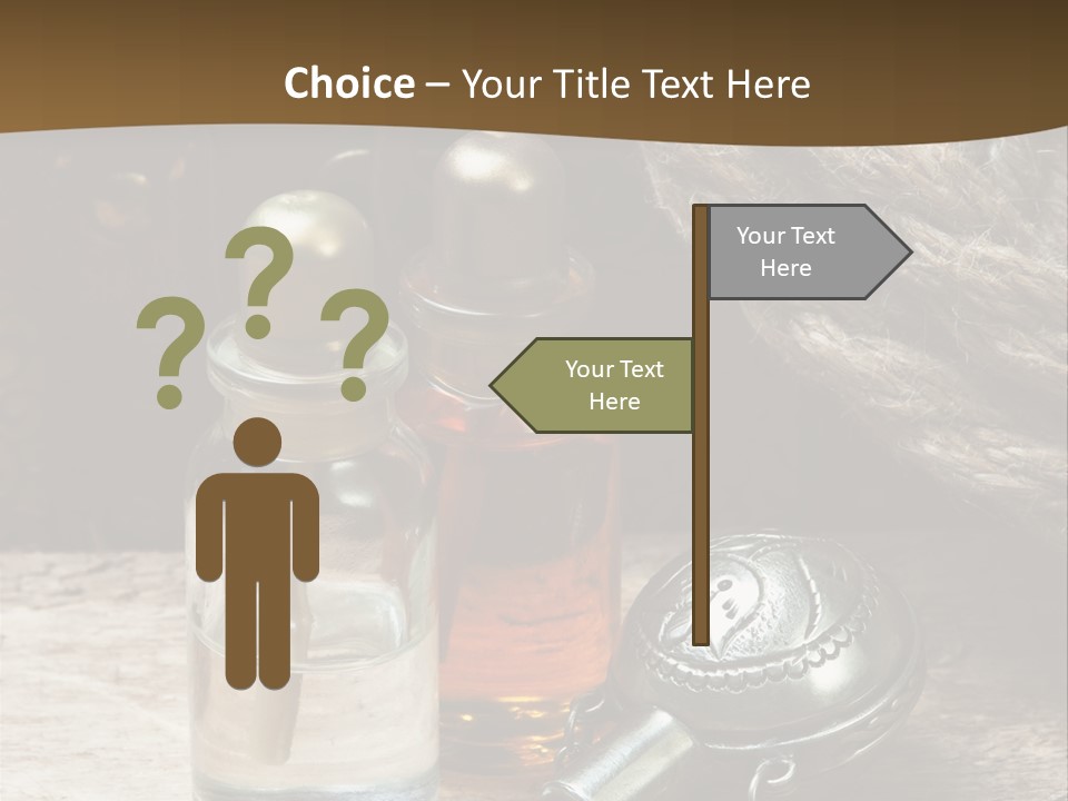 Concepts Glass Close Up PowerPoint Template
