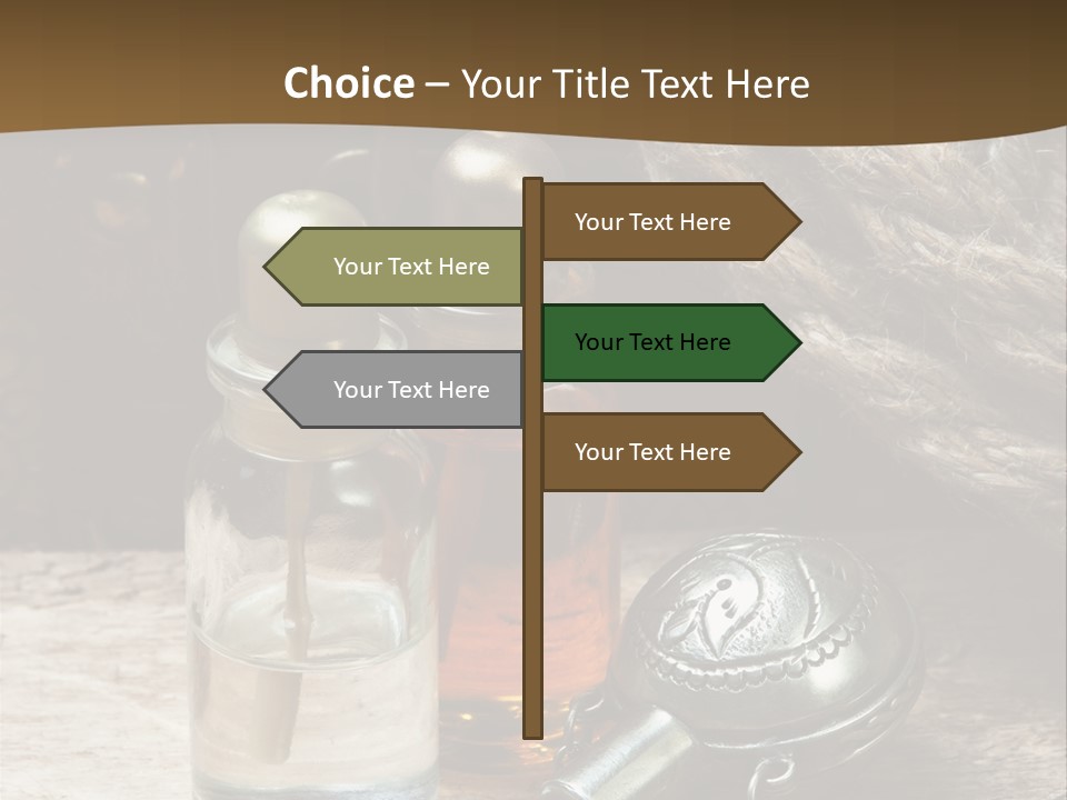 Concepts Glass Close Up PowerPoint Template