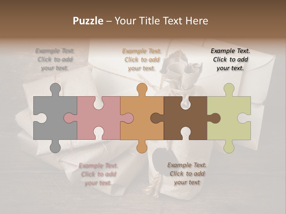 Packing Package Tied PowerPoint Template