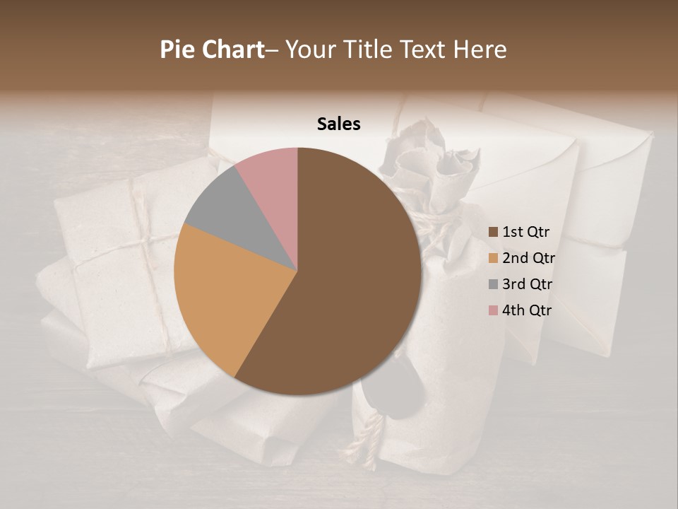 Packing Package Tied PowerPoint Template