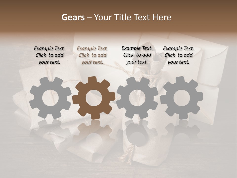 Packing Package Tied PowerPoint Template