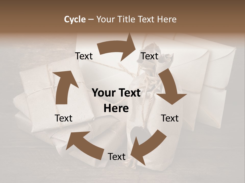 Packing Package Tied PowerPoint Template