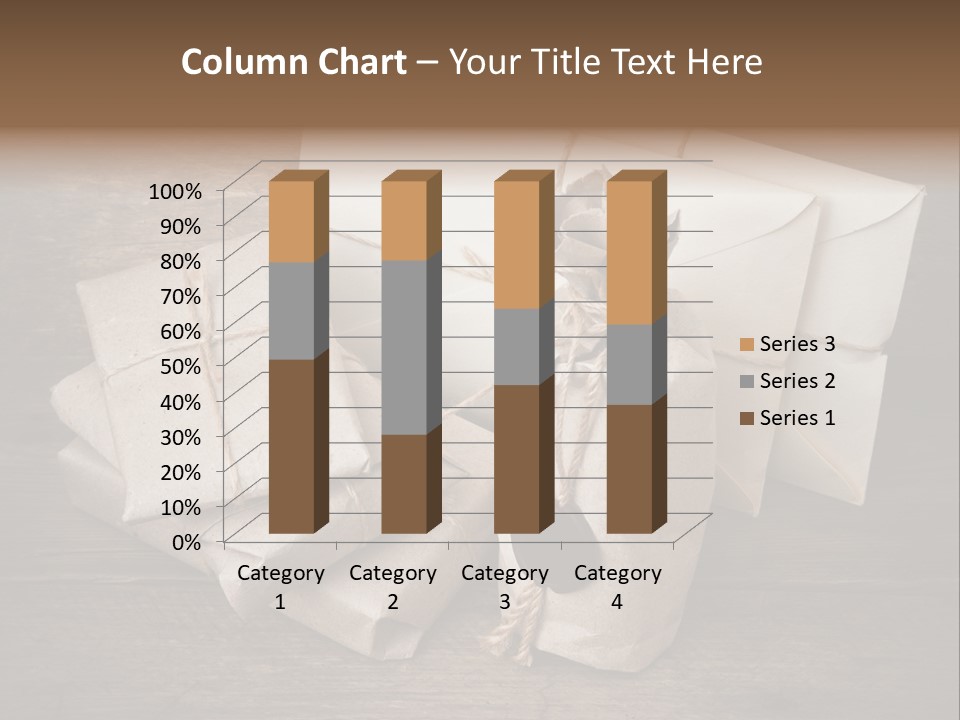 Packing Package Tied PowerPoint Template