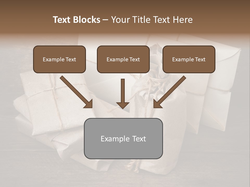 Packing Package Tied PowerPoint Template
