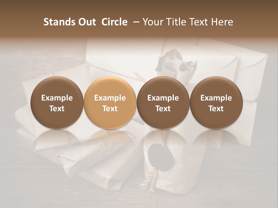 Packing Package Tied PowerPoint Template