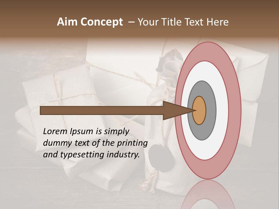 Packing Package Tied PowerPoint Template
