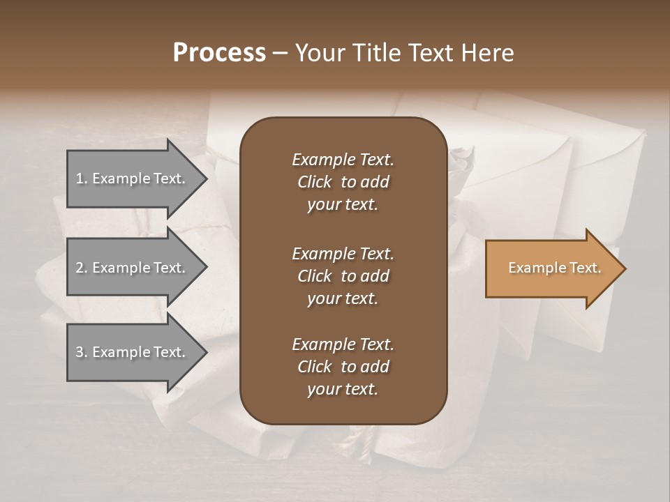 Packing Package Tied PowerPoint Template