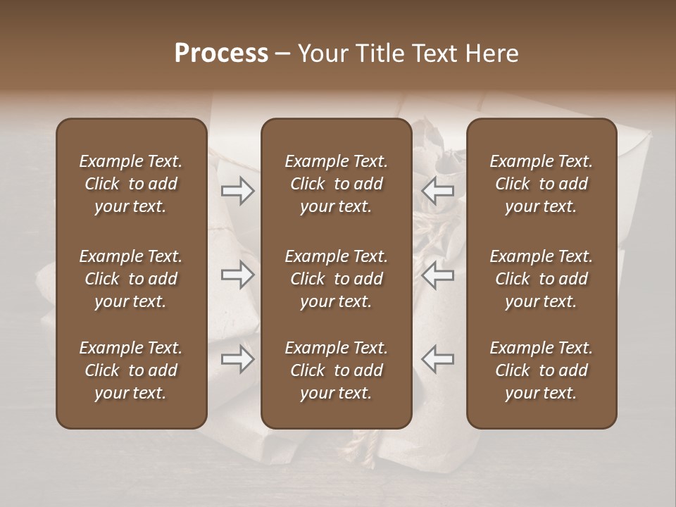 Packing Package Tied PowerPoint Template