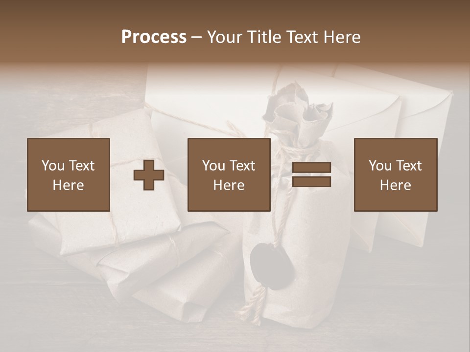 Packing Package Tied PowerPoint Template