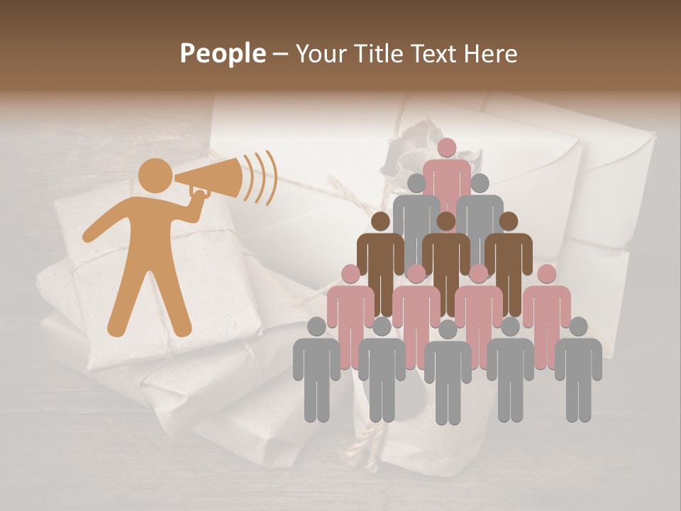 Packing Package Tied PowerPoint Template