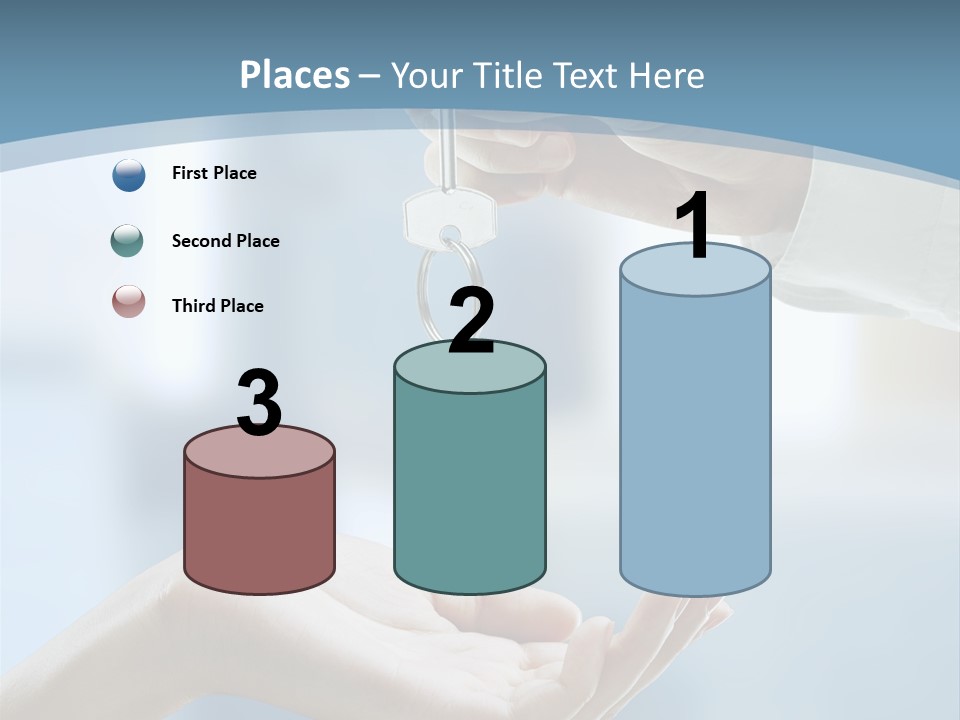 Gesture Give Buyer PowerPoint Template