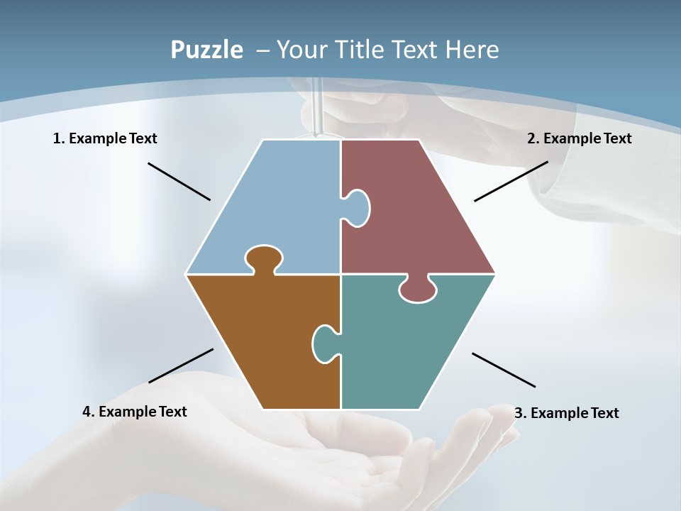 Gesture Give Buyer PowerPoint Template