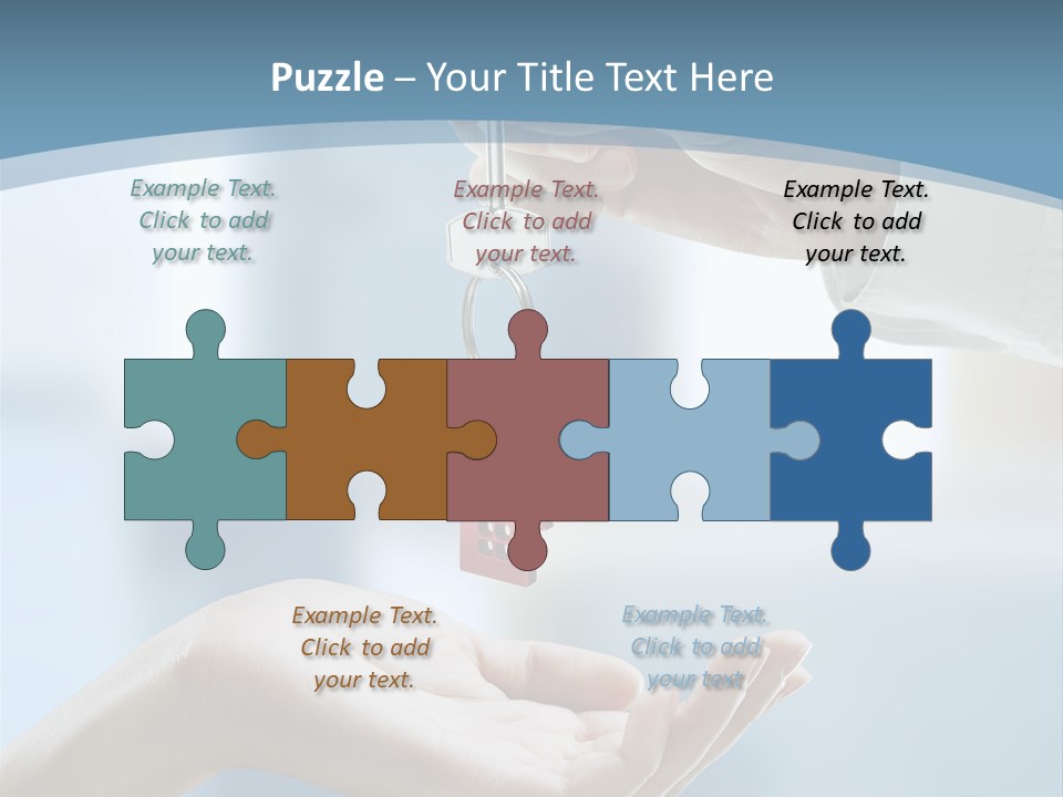 Gesture Give Buyer PowerPoint Template