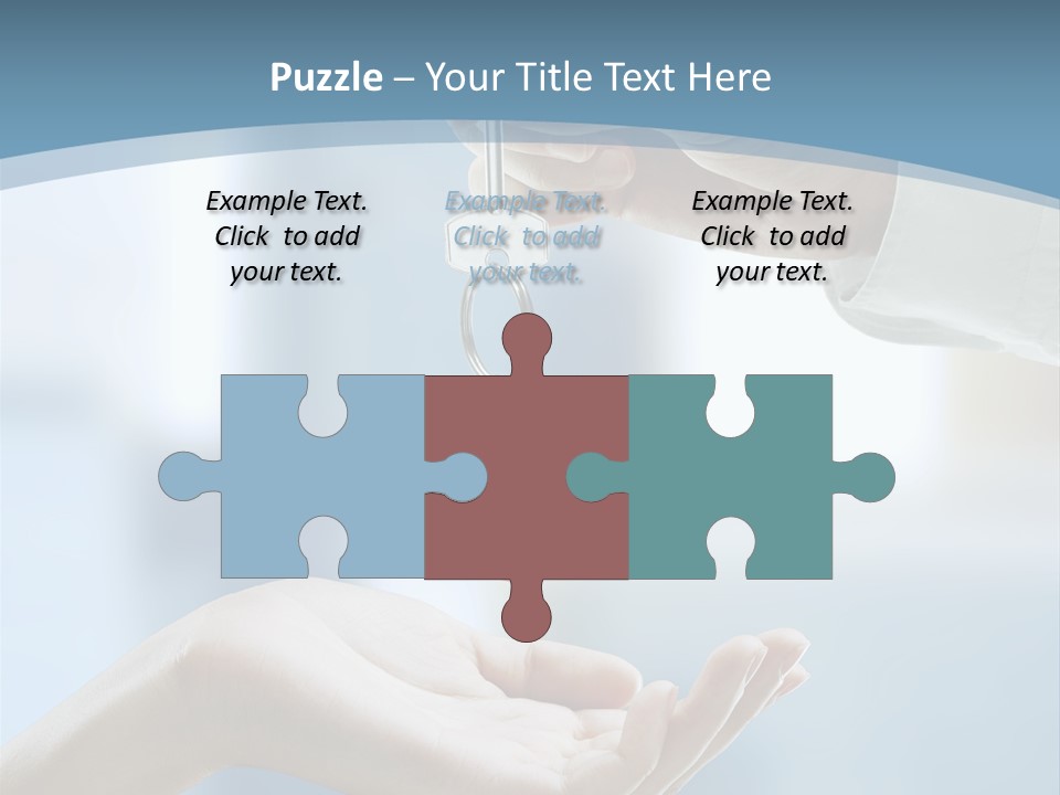 Gesture Give Buyer PowerPoint Template