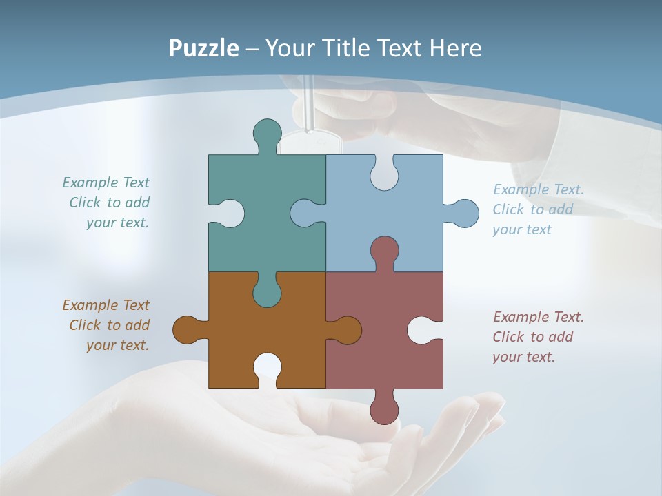 Gesture Give Buyer PowerPoint Template