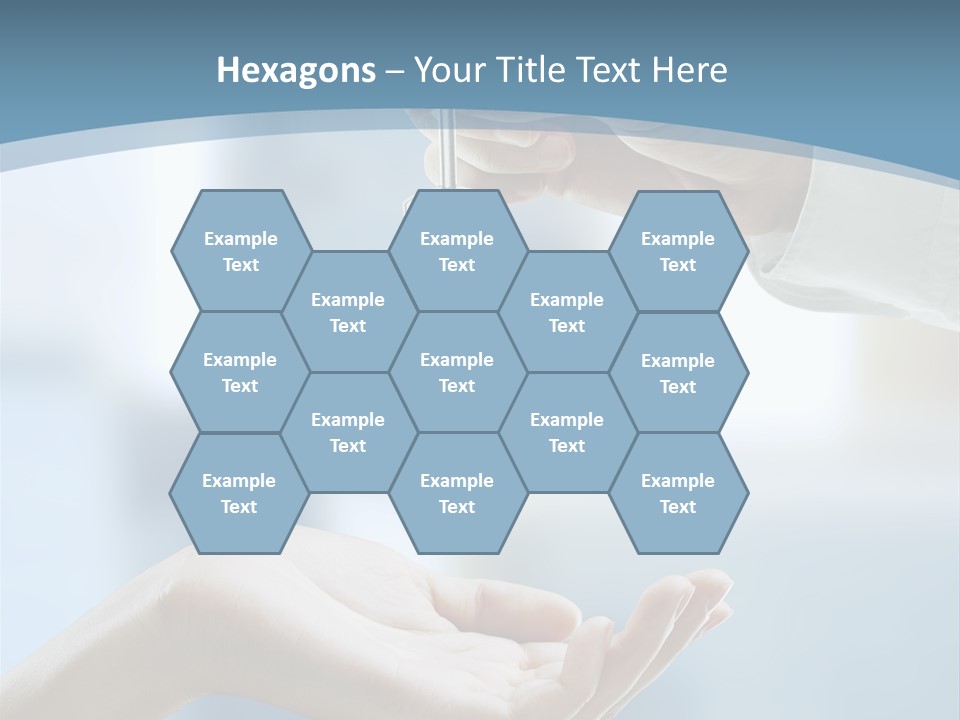 Gesture Give Buyer PowerPoint Template