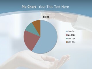 Gesture Give Buyer PowerPoint Template