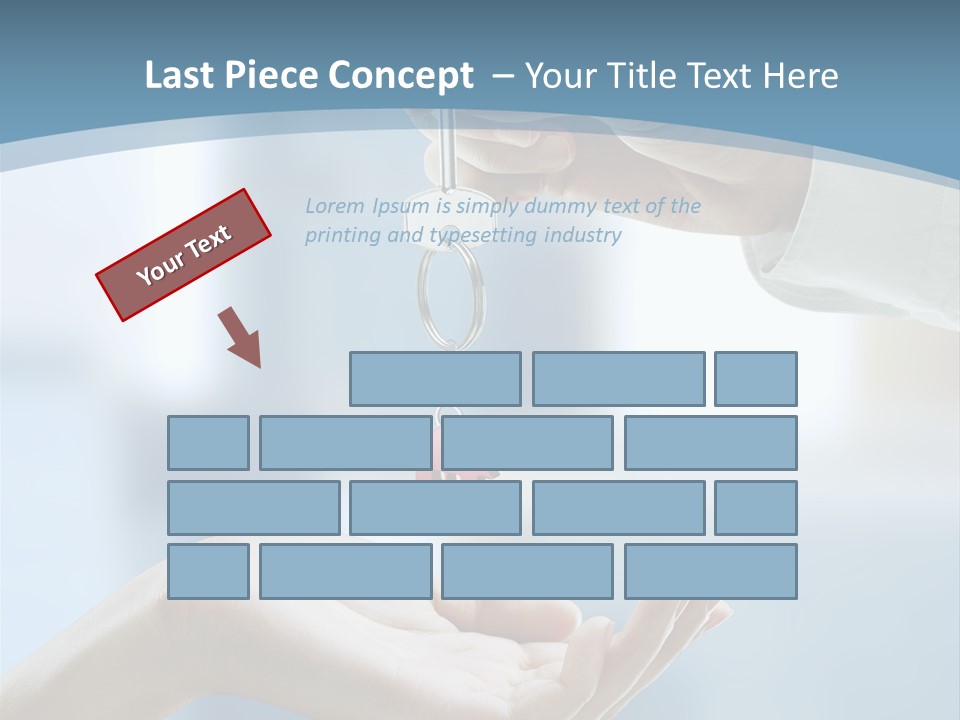 Gesture Give Buyer PowerPoint Template