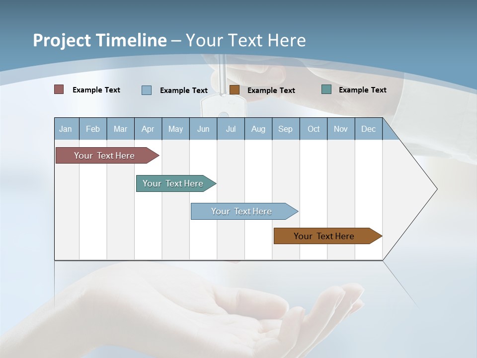 Gesture Give Buyer PowerPoint Template