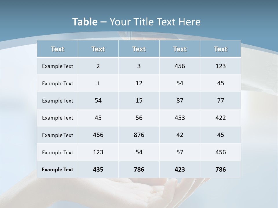 Gesture Give Buyer PowerPoint Template