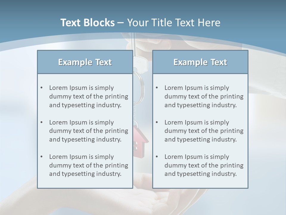 Gesture Give Buyer PowerPoint Template