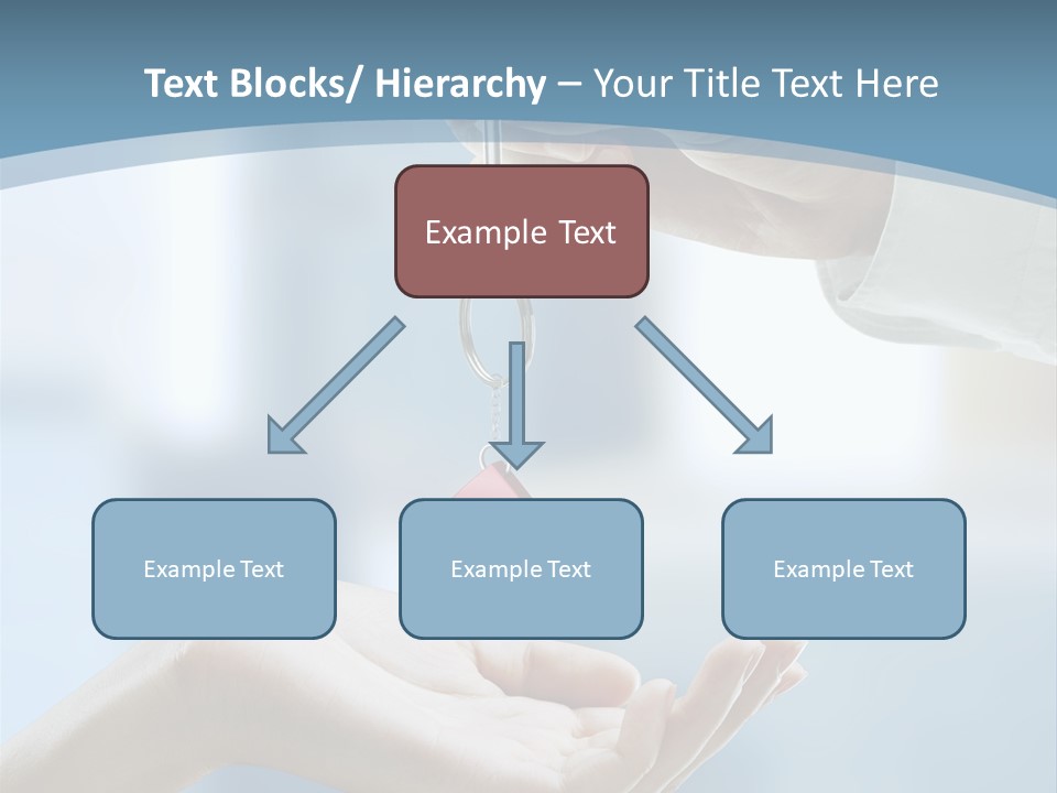 Gesture Give Buyer PowerPoint Template
