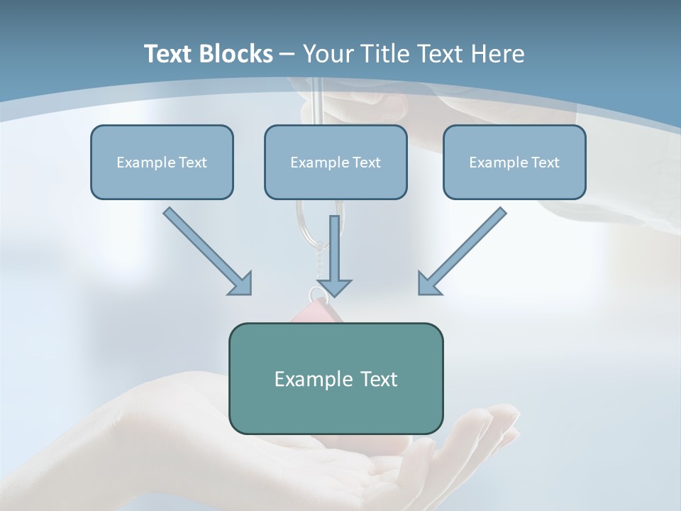 Gesture Give Buyer PowerPoint Template