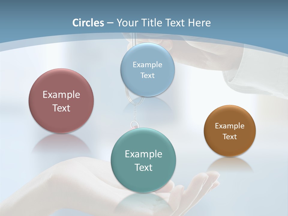 Gesture Give Buyer PowerPoint Template