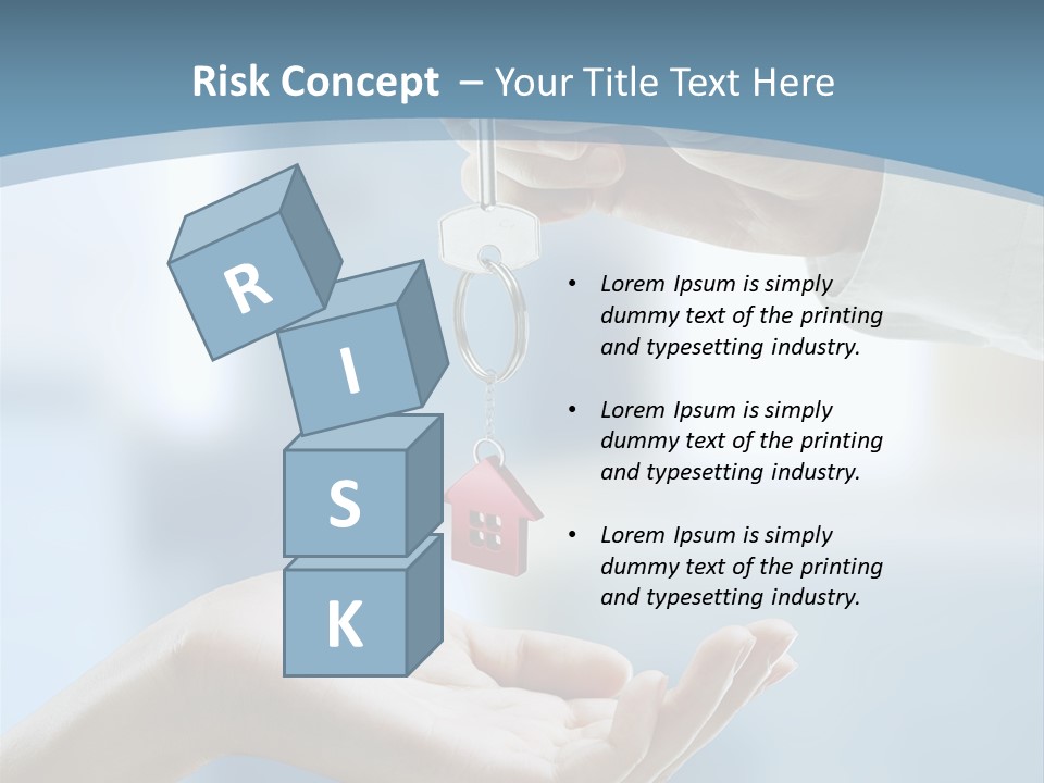 Gesture Give Buyer PowerPoint Template