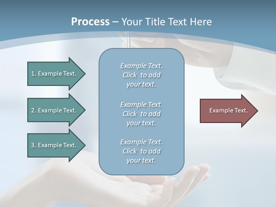 Gesture Give Buyer PowerPoint Template