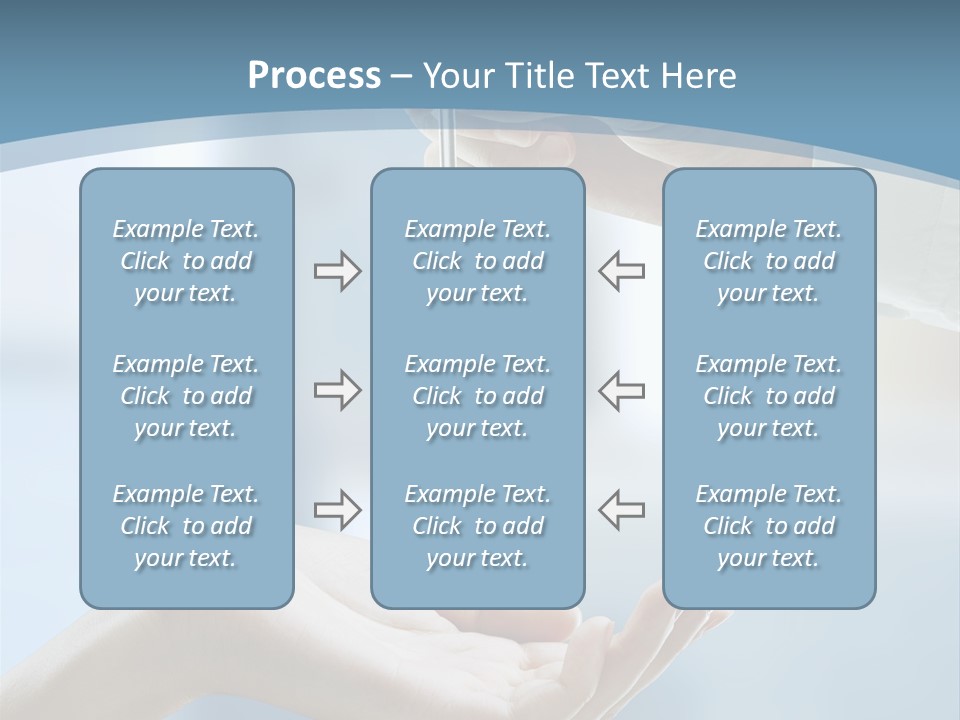 Gesture Give Buyer PowerPoint Template