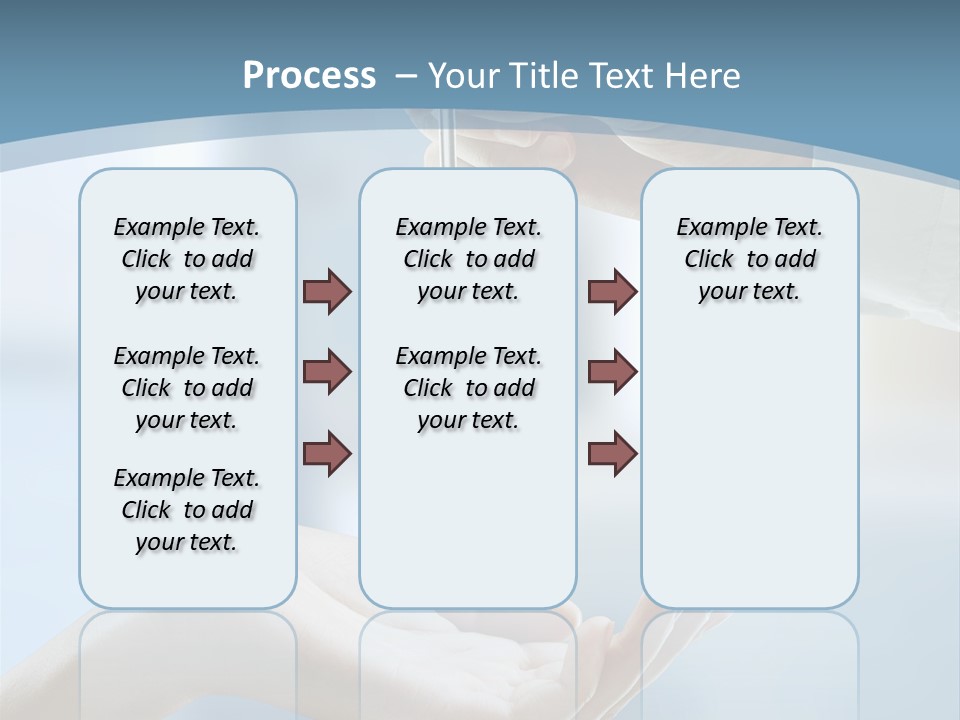 Gesture Give Buyer PowerPoint Template