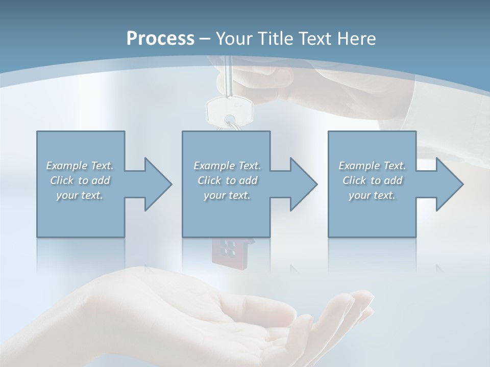 Gesture Give Buyer PowerPoint Template
