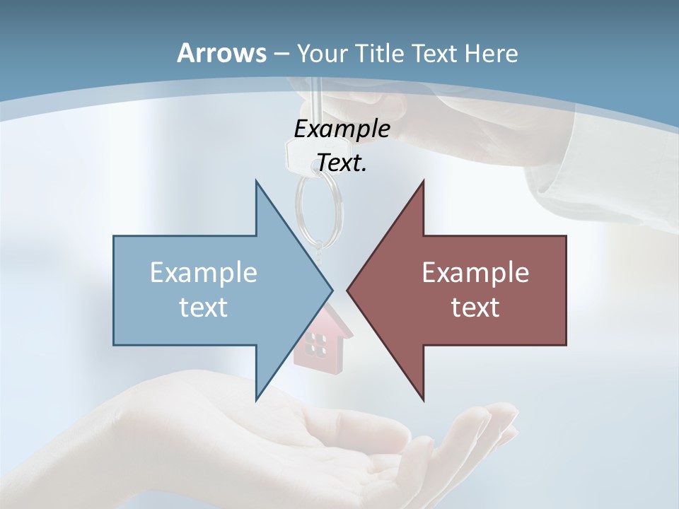 Gesture Give Buyer PowerPoint Template