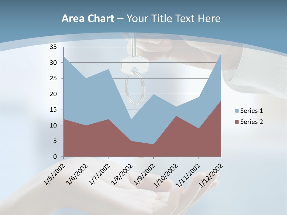 Gesture Give Buyer PowerPoint Template
