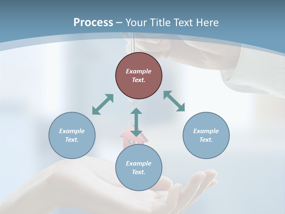 Gesture Give Buyer PowerPoint Template