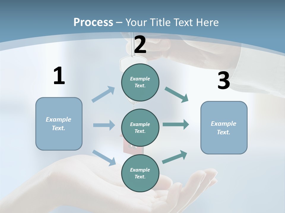 Gesture Give Buyer PowerPoint Template