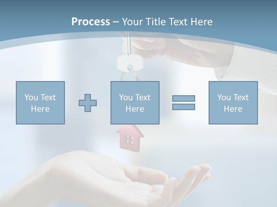 Gesture Give Buyer PowerPoint Template