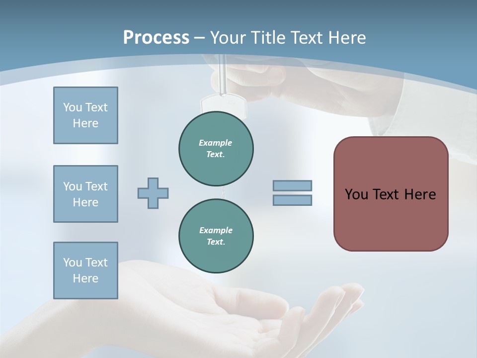 Gesture Give Buyer PowerPoint Template