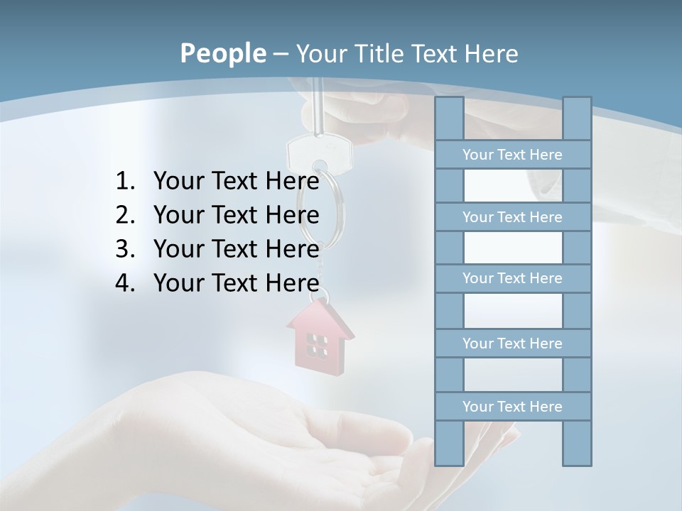 Gesture Give Buyer PowerPoint Template
