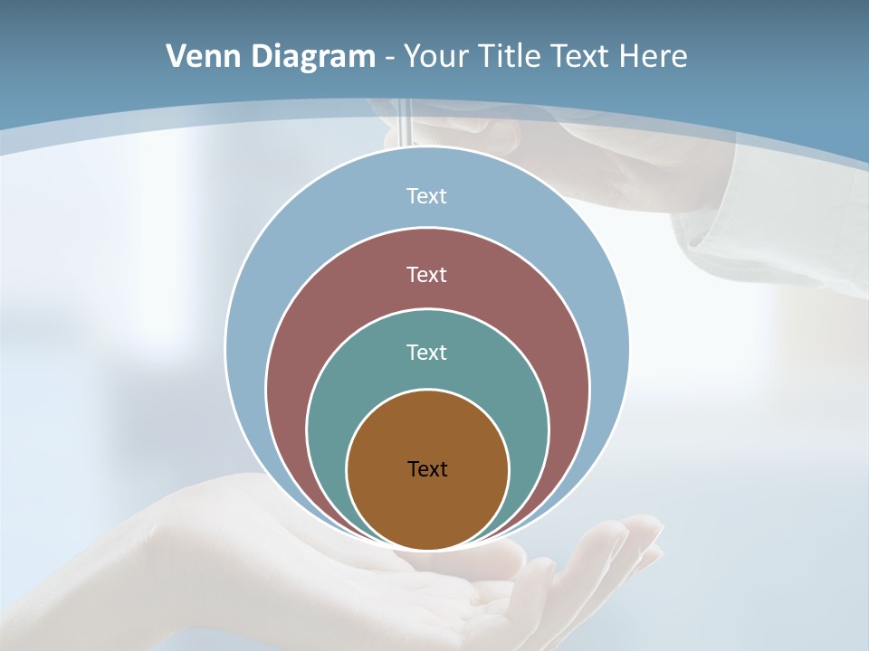 Gesture Give Buyer PowerPoint Template