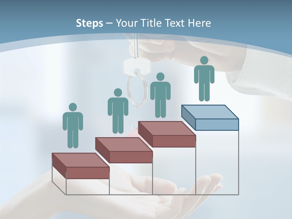 Gesture Give Buyer PowerPoint Template