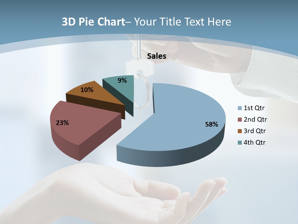 Gesture Give Buyer PowerPoint Template