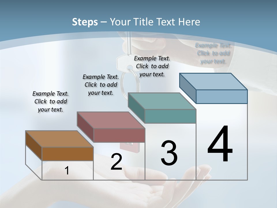 Gesture Give Buyer PowerPoint Template