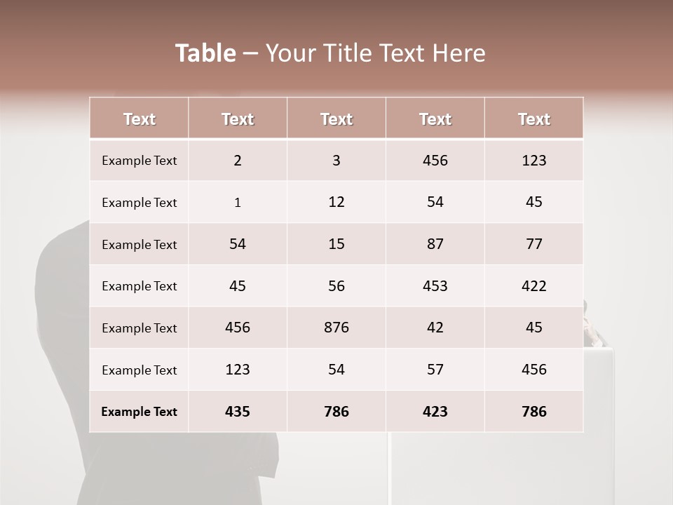 Face Mental Community PowerPoint Template