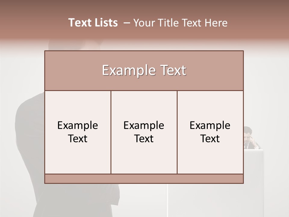 Face Mental Community PowerPoint Template
