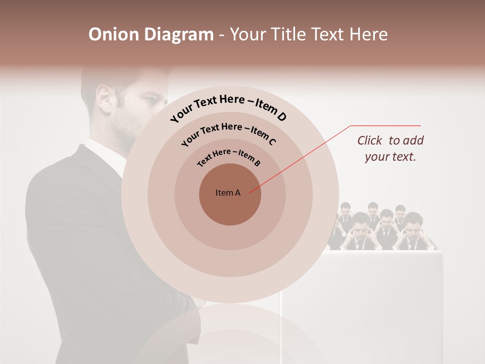 Face Mental Community PowerPoint Template