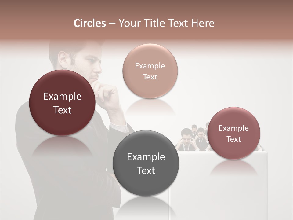 Face Mental Community PowerPoint Template